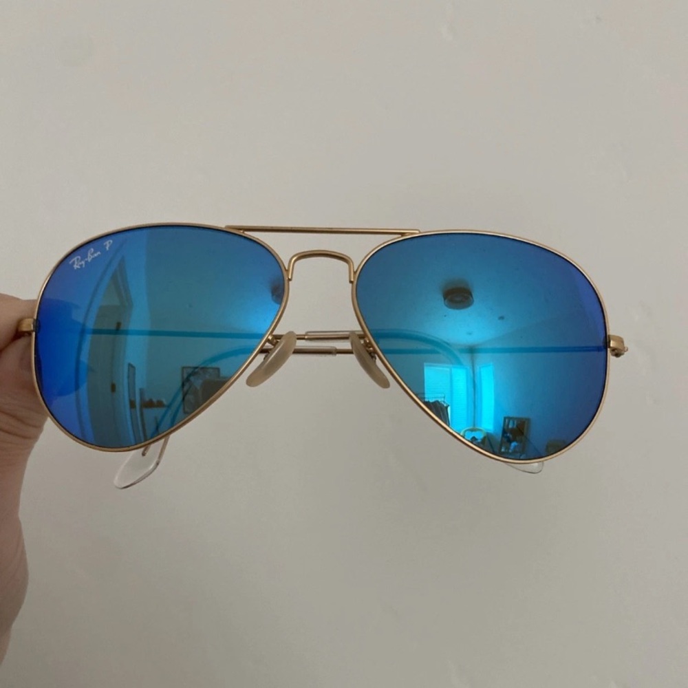 Ray-Ban AVIATOR FLASH Polarized Sunglasses